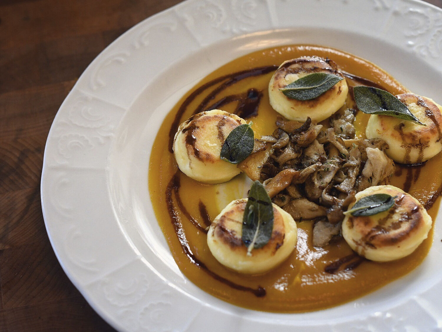 Barred Owl Butcher & Table: Pecorino gnudi